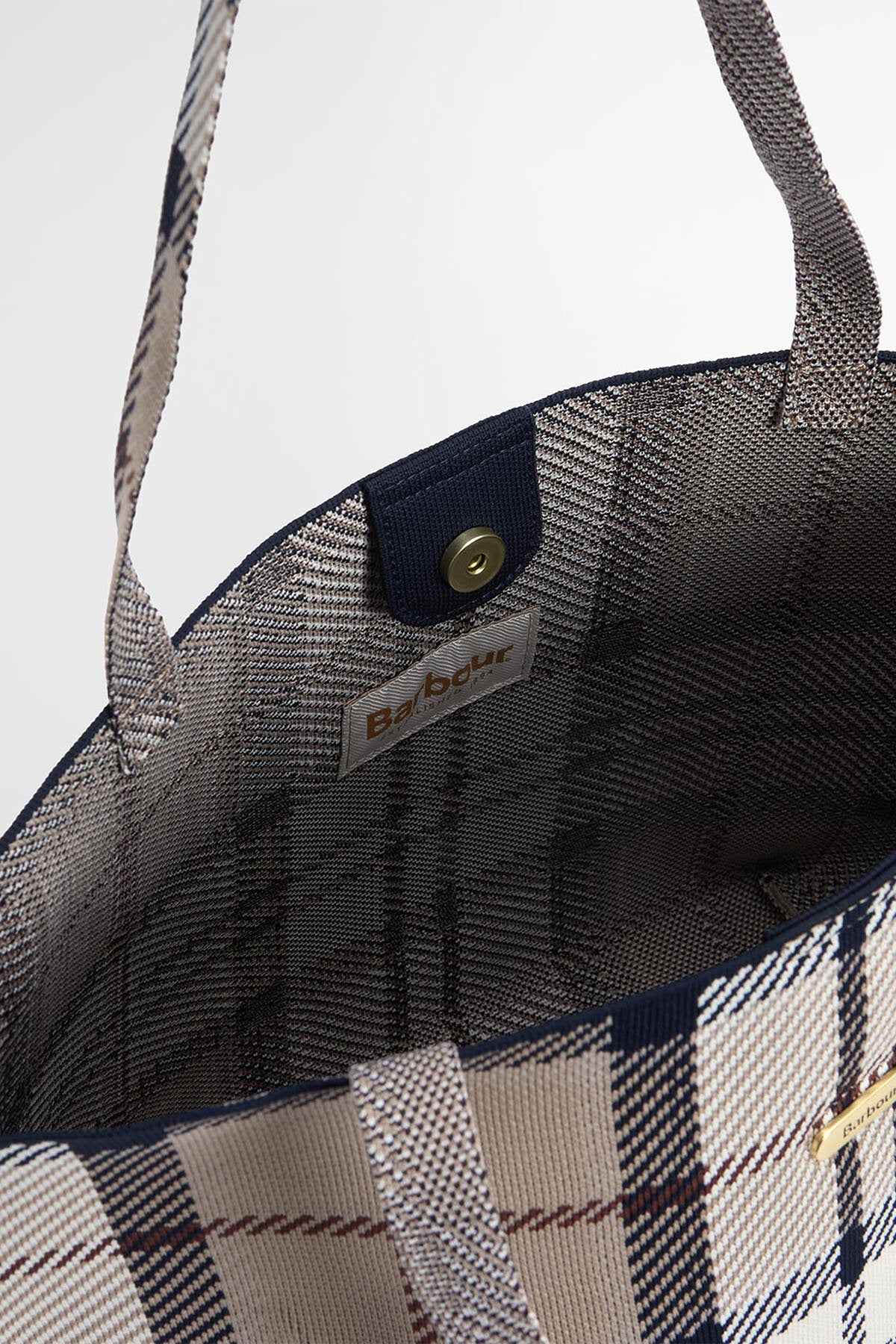 Layla Tartan Large Tote Bag