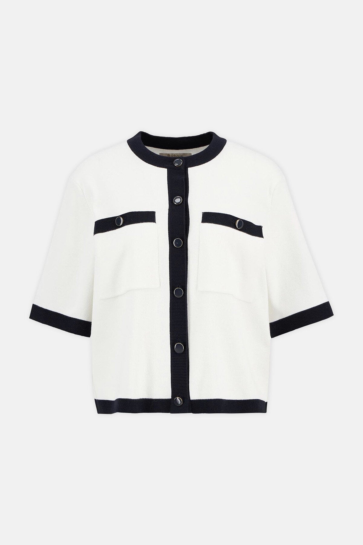 Sloane Kurzarm-Strickjacke