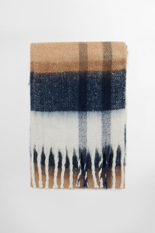Isla Tartan Bouclé-Schal