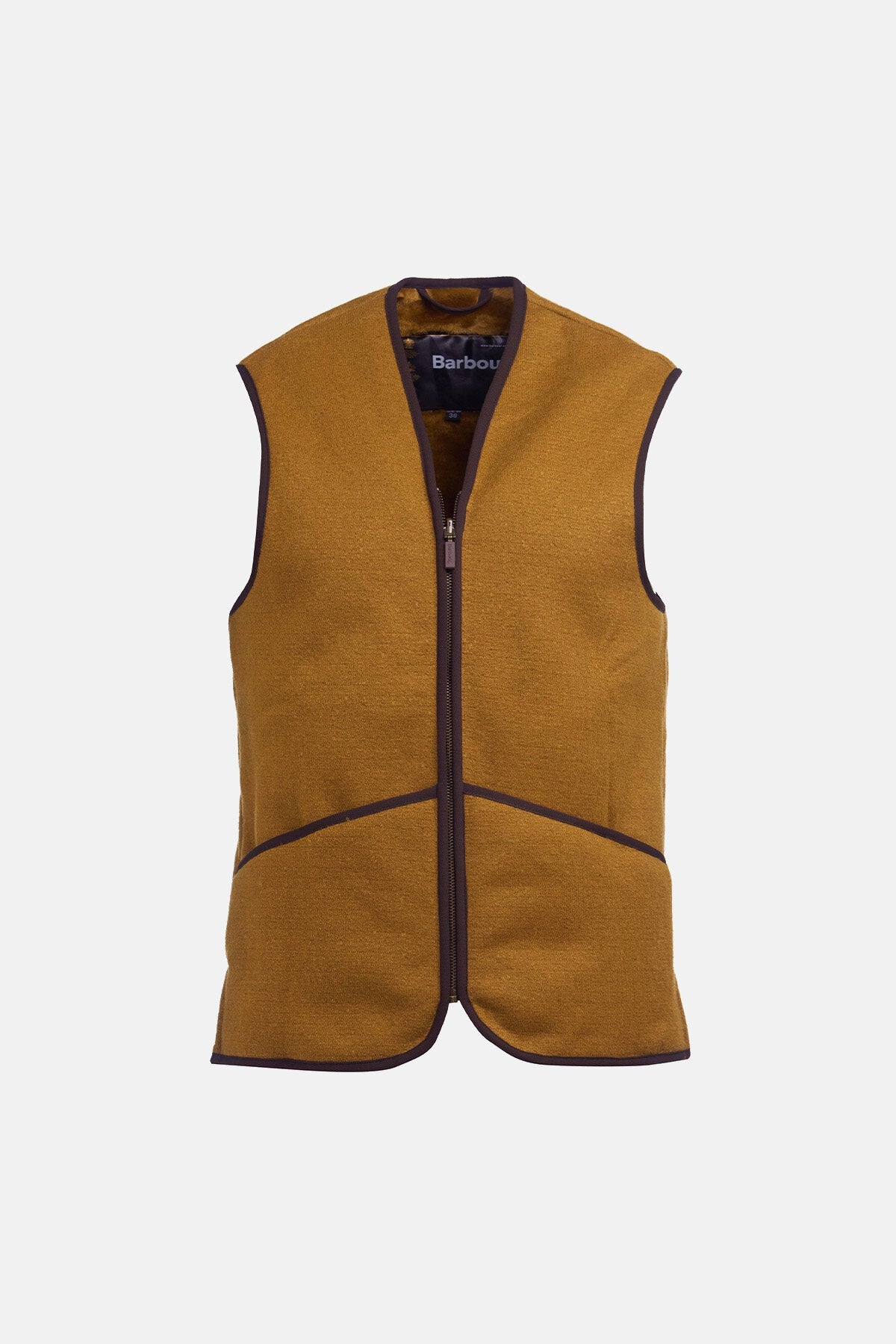 Warme Fleece-Westen-Einzippfutter