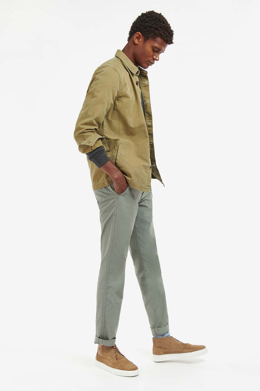 Overshirt aus gewaschener Baumwolle