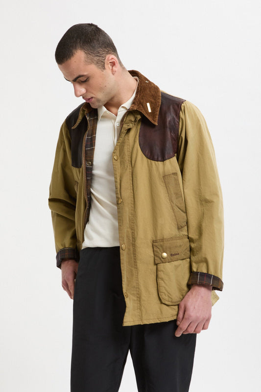Bedale Jacke aus gewachster Baumwolle