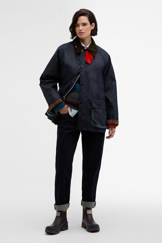Paul Smith liebt Oversized Bedale Waxed Jacket