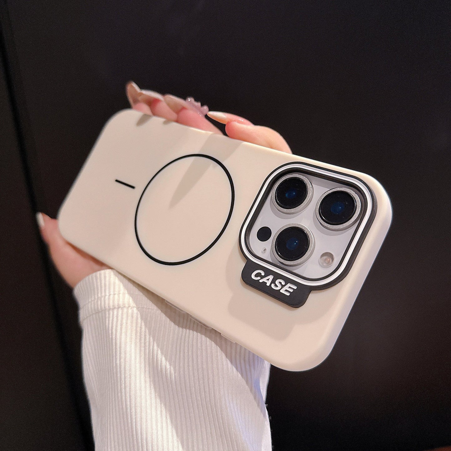Macron Silikon-Magnet-Hülle für iPhone
