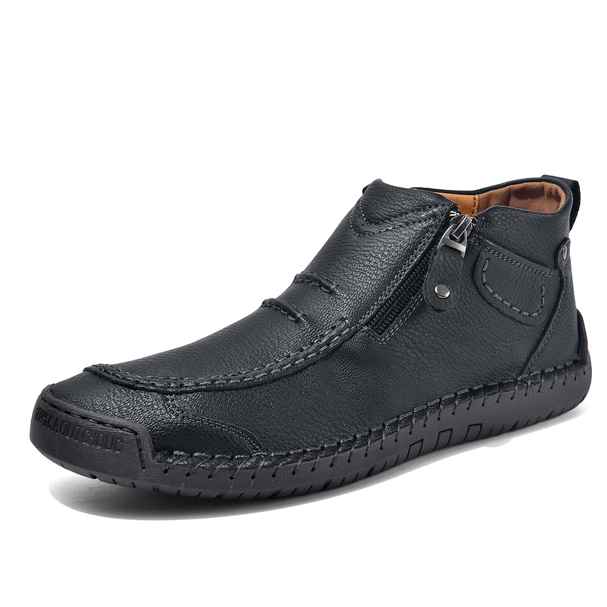 ⏰ Limited-Time 49% OFF – Comfortable Flat-Soled Handmade Leather Casual Shoes
