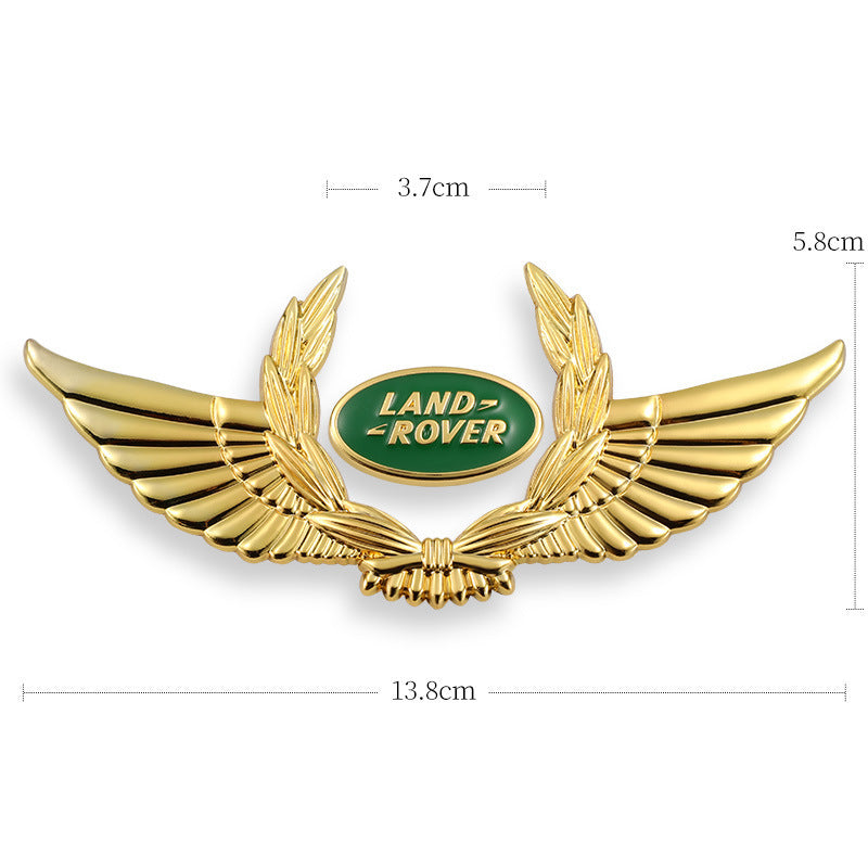 3D-Auto-Goldkarosserieaufkleber zum Blockieren von Kratzern, dekorative Aufkleber, Flügel, Seitenetikett, Auto-Logo-Aufkleber