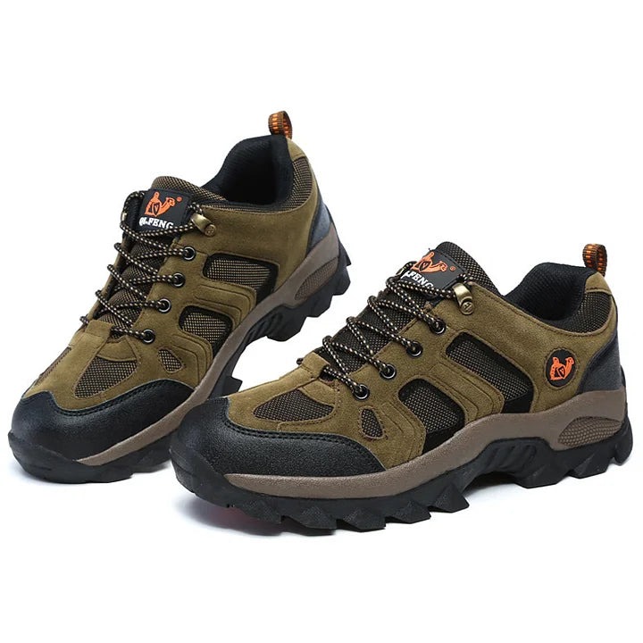 Men's Genuine Leather Comfort Orthopedic Walking Shoes