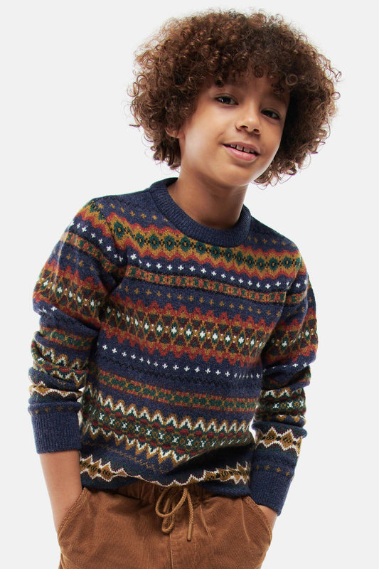 Pullover Fair Isle Rundhals