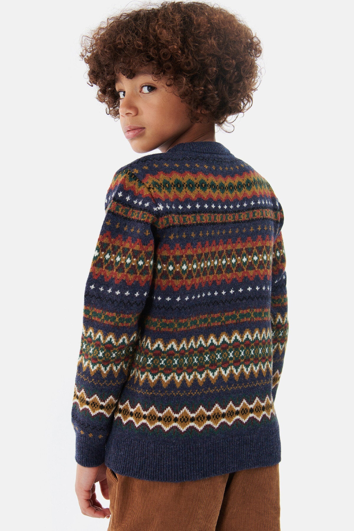 Pullover Fair Isle Rundhals