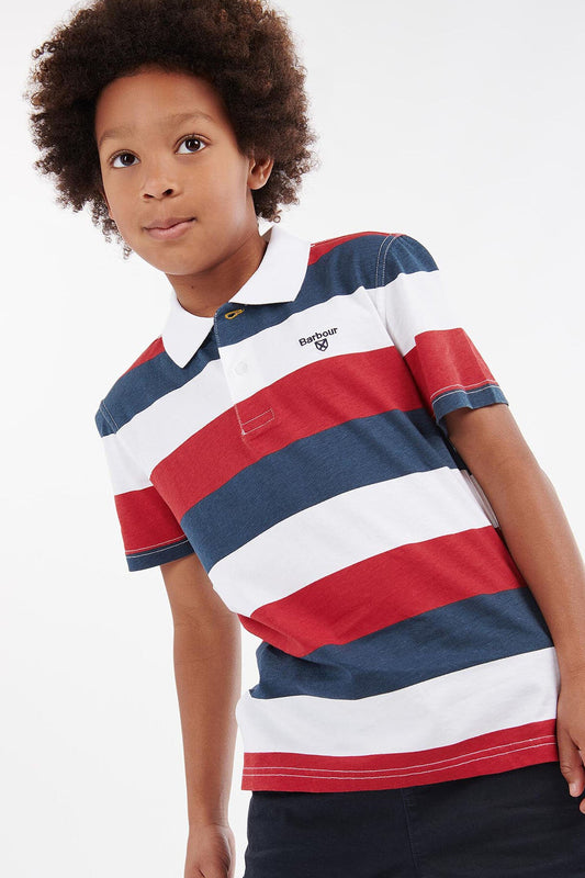Jungen Poloshirt Logan gestreift