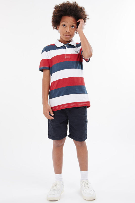 Jungen Poloshirt Logan gestreift