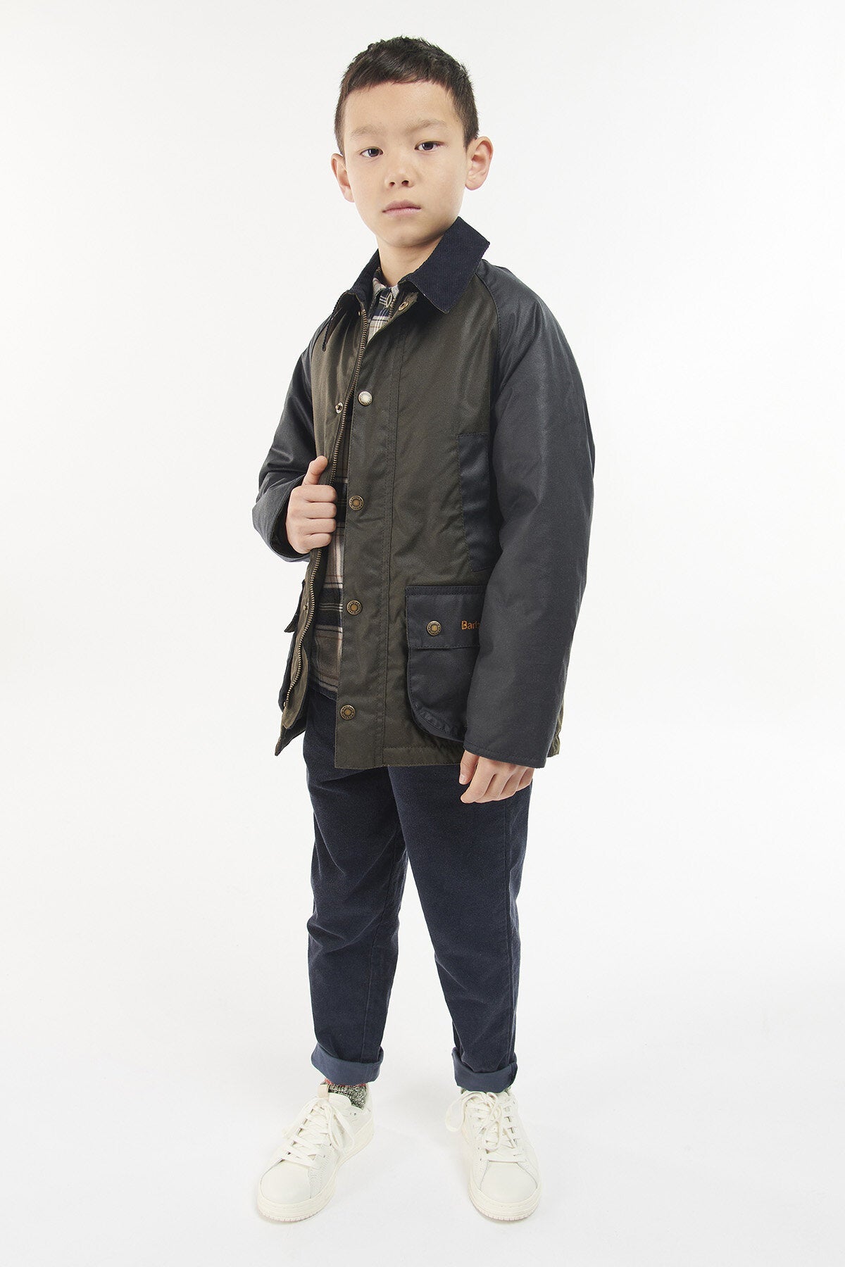 Jungen Winter Patch Bedale Wachs