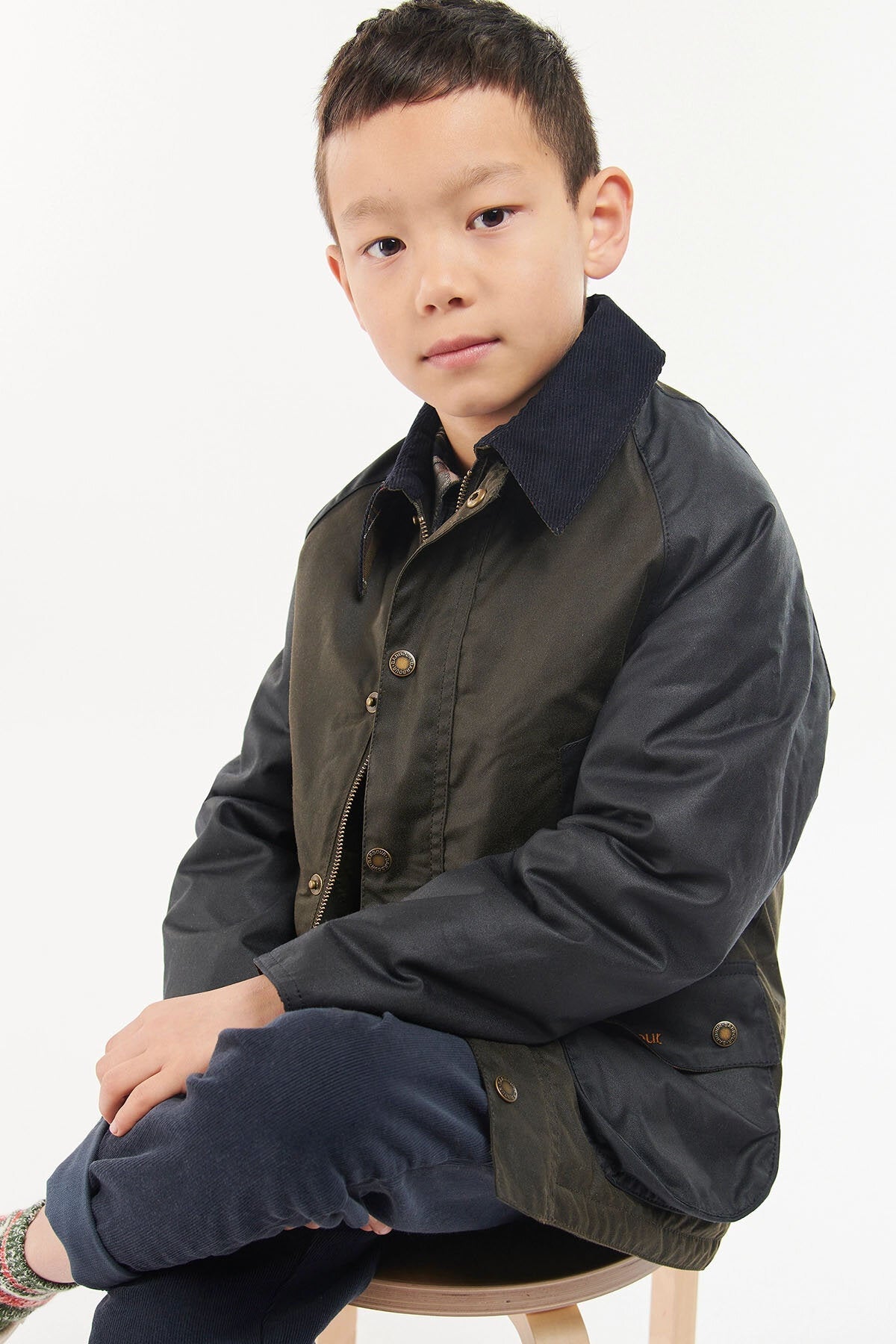 Jungen Winter Patch Bedale Wachs