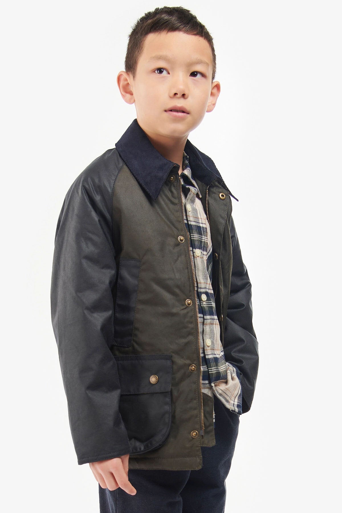 Jungen Winter Patch Bedale Wachs