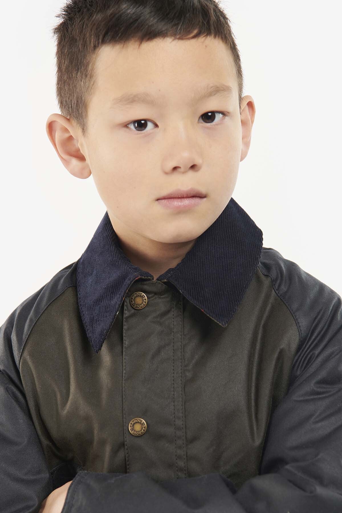 Jungen Winter Patch Bedale Wachs