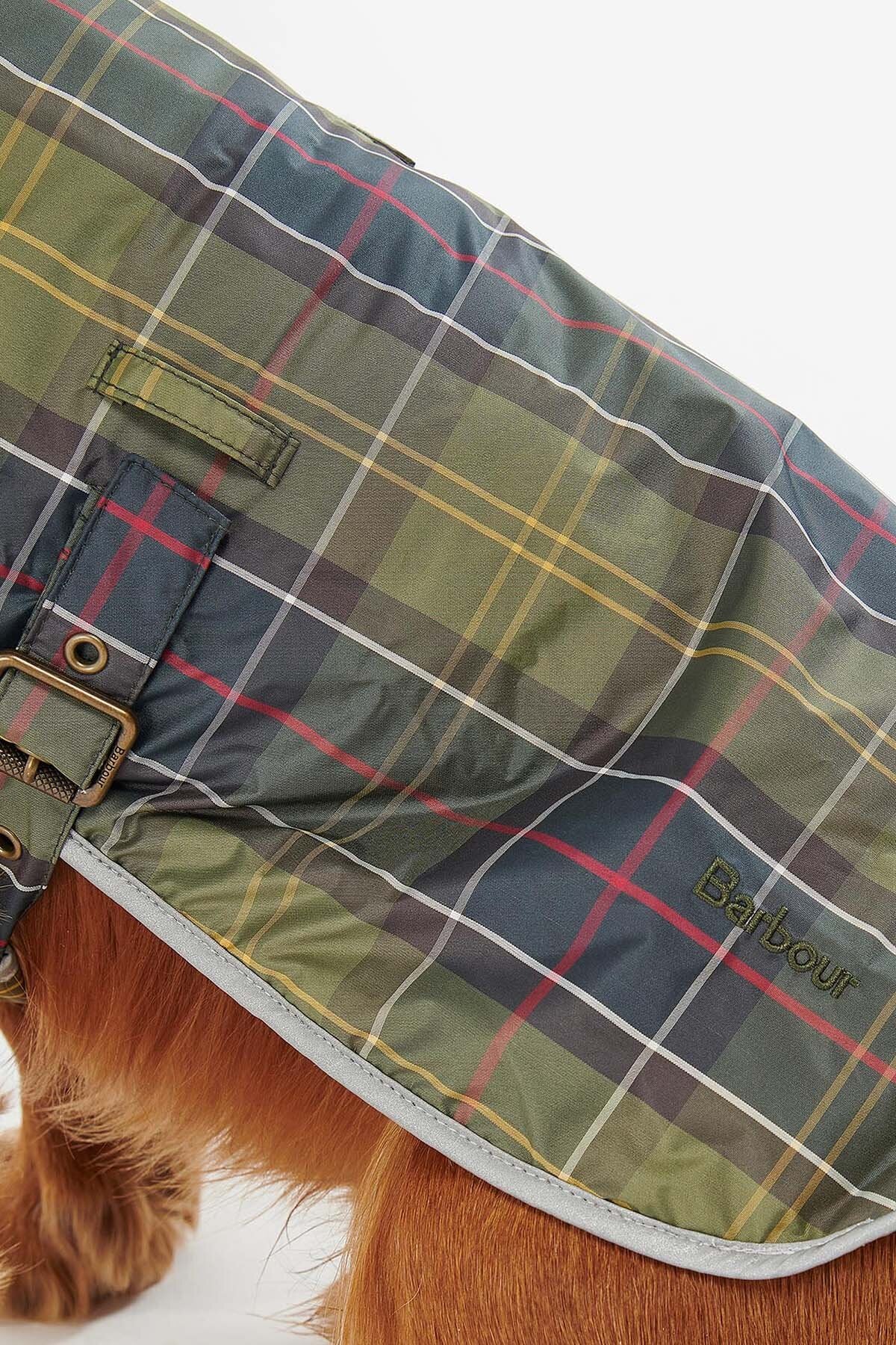 Wasserfester Hundemantel aus Tartan