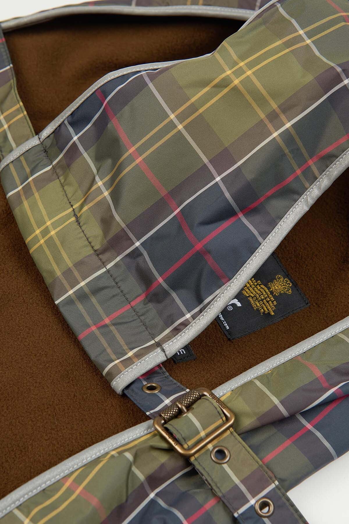 Wasserfester Hundemantel aus Tartan