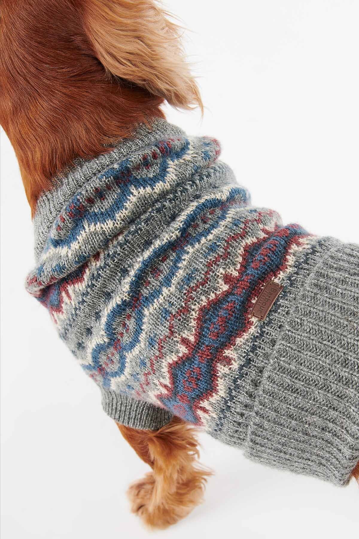 Fair-Isle-Pullover für Hunde