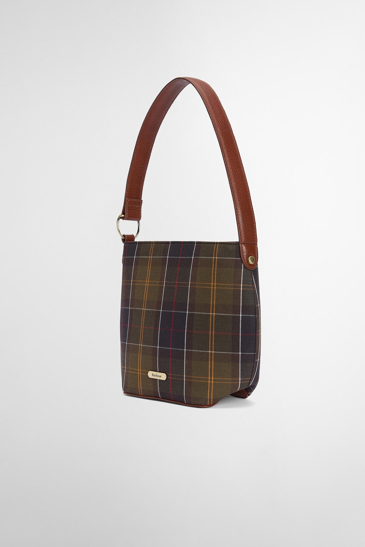 Cedar Tartan Bucket Bag
