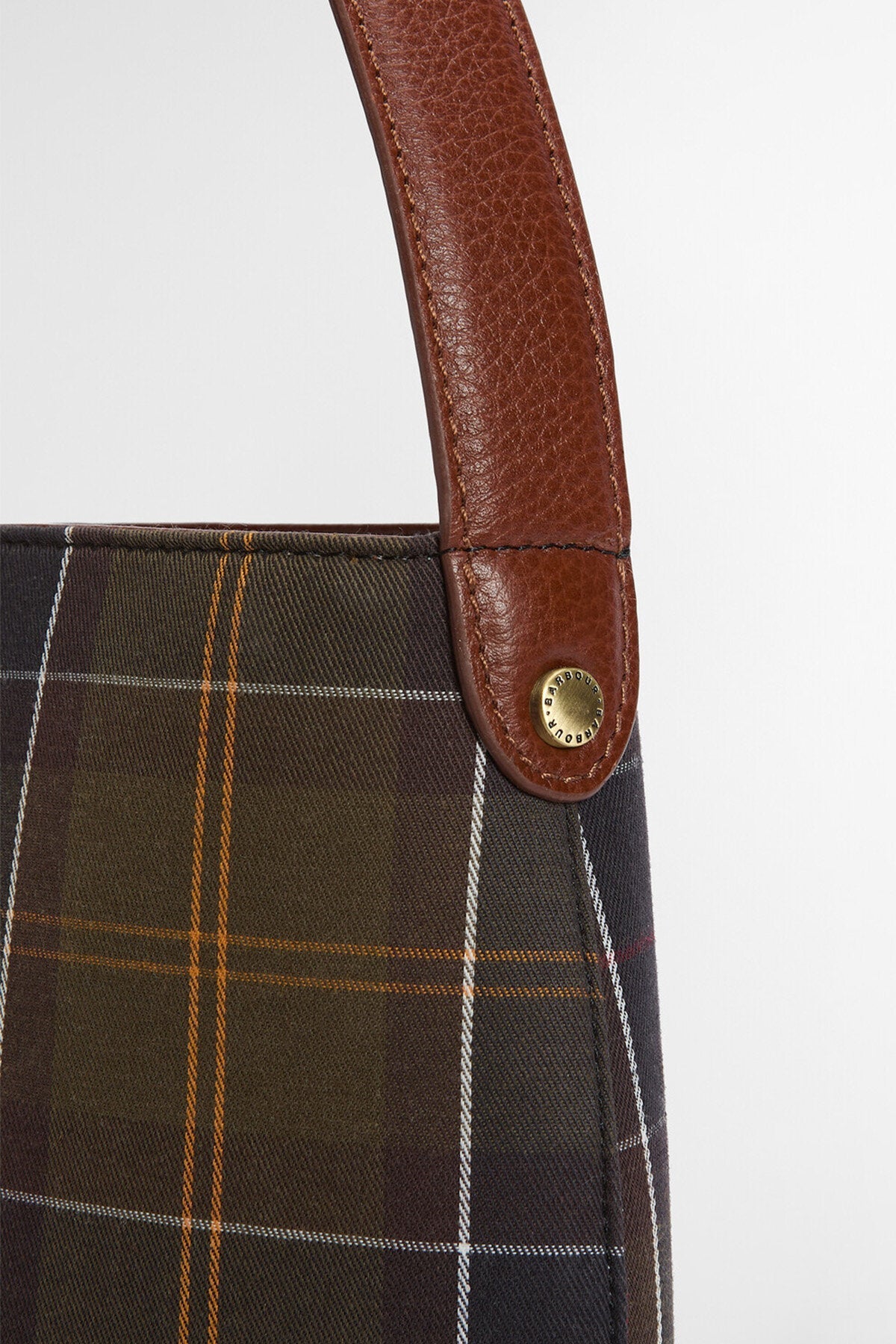 Cedar Tartan Bucket Bag