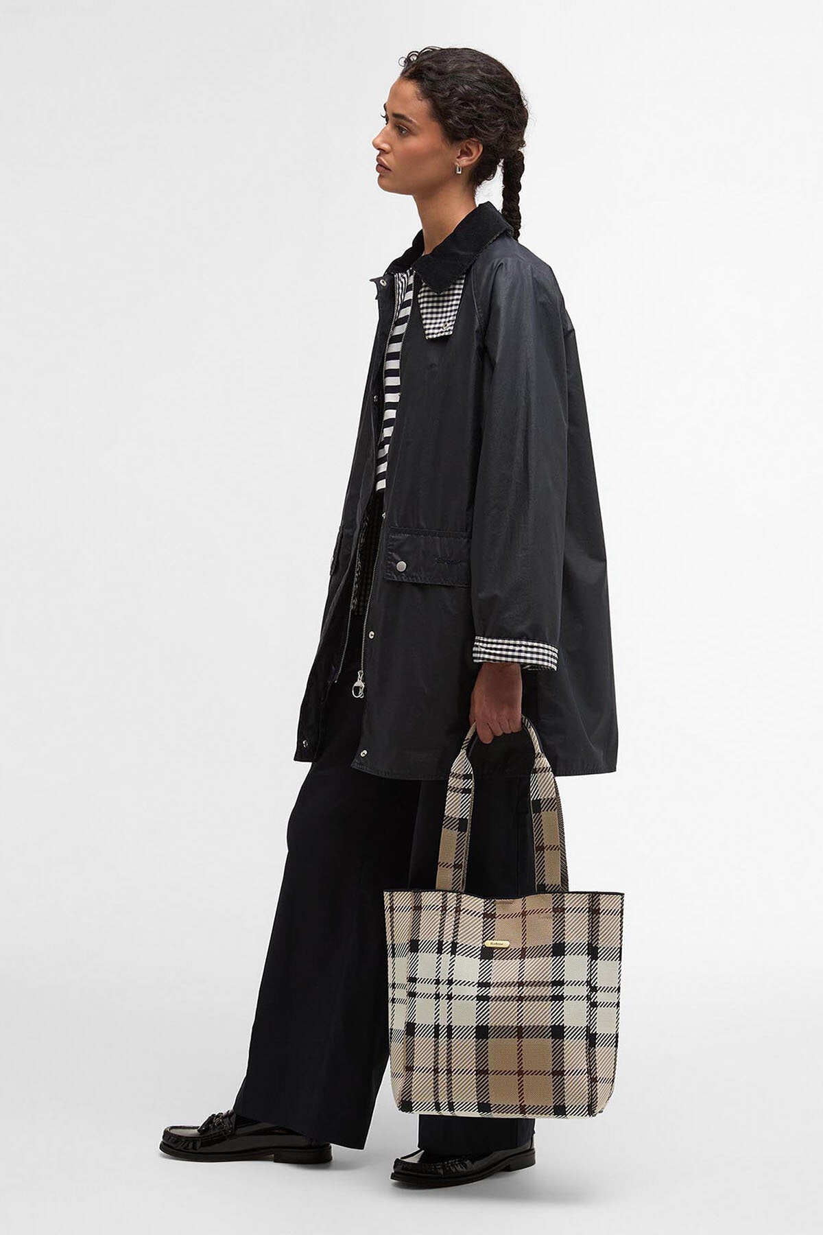 Layla Tartan Shopper Bag
