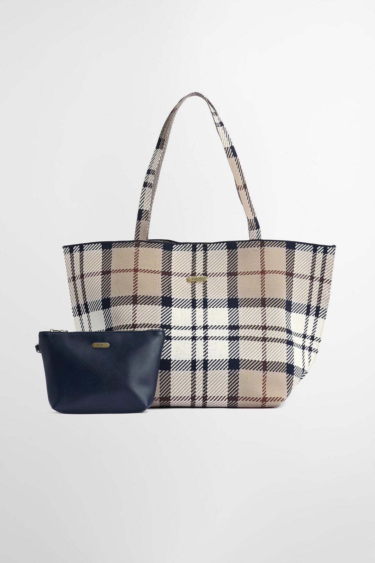 Layla Tartan Large Tote Bag