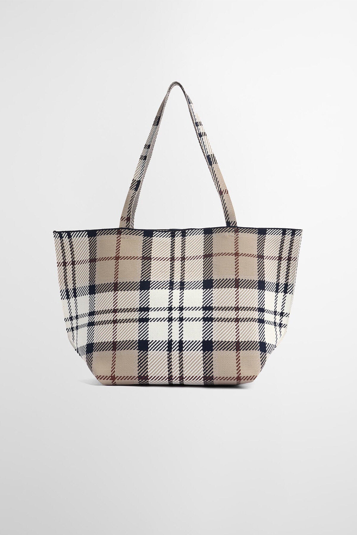 Layla Tartan Large Tote Bag