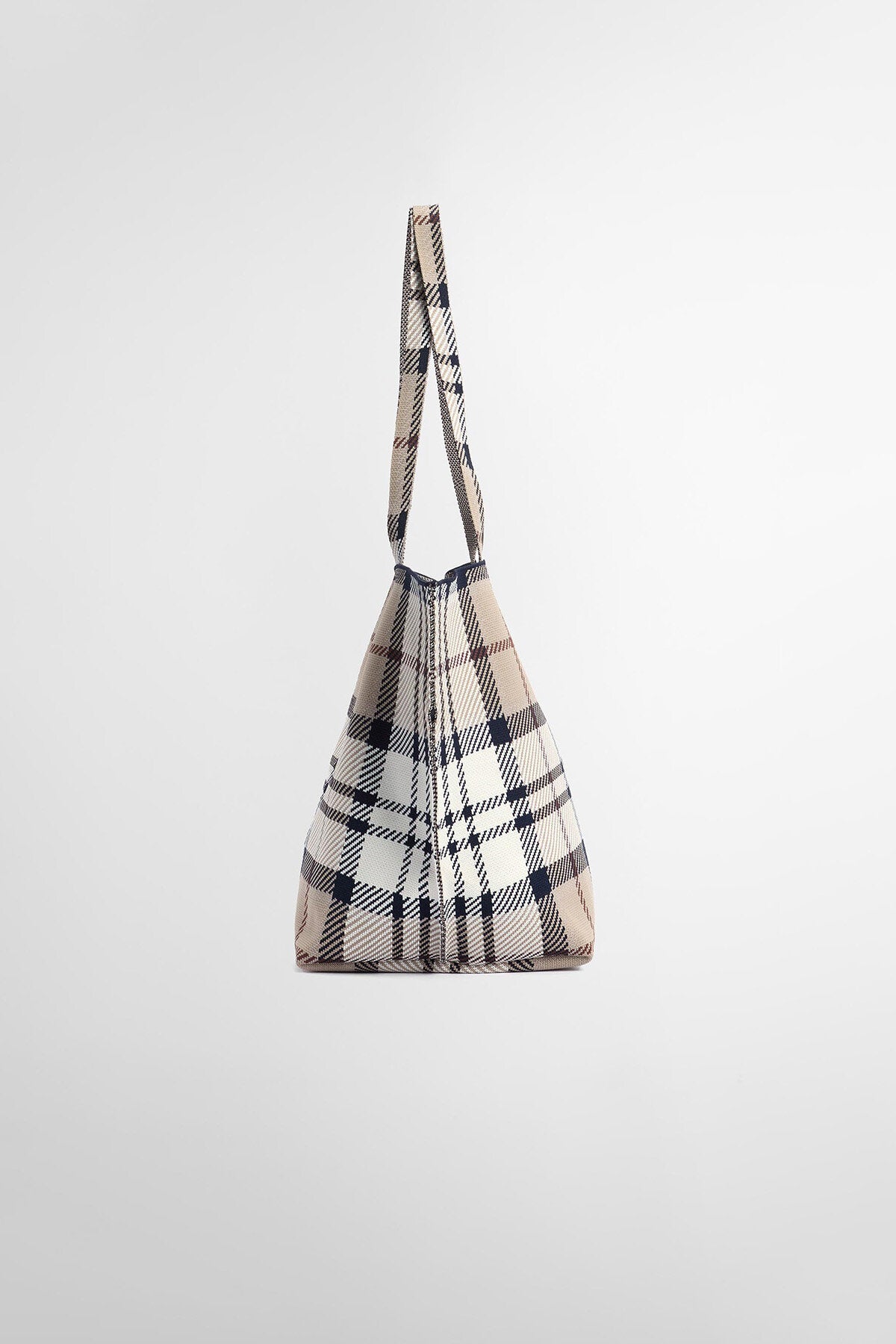 Layla Tartan Large Tote Bag