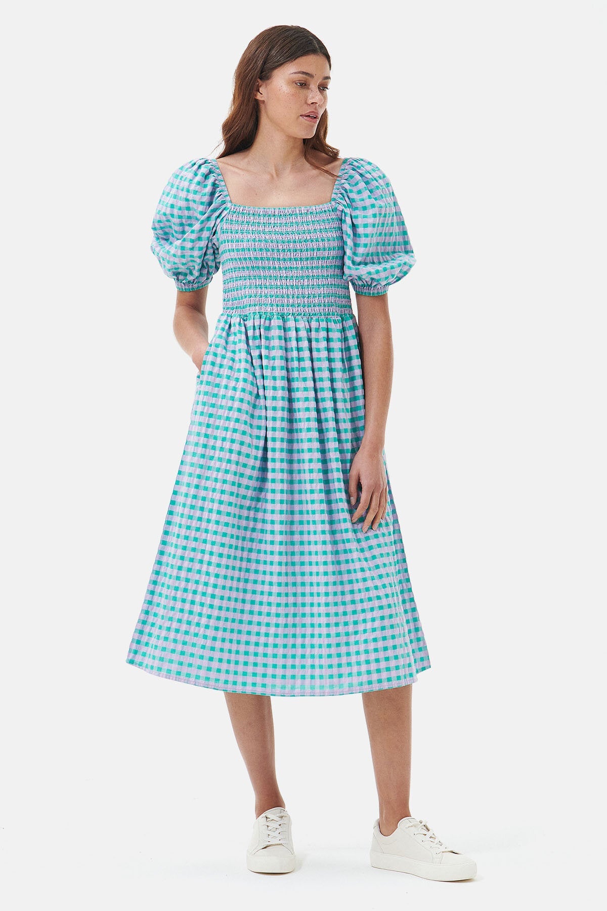 Geranium midi dress