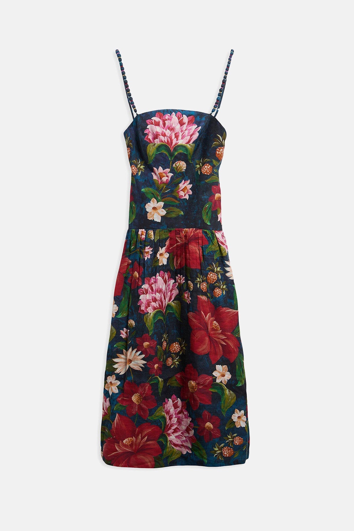 Wildblumen-Midikleid
