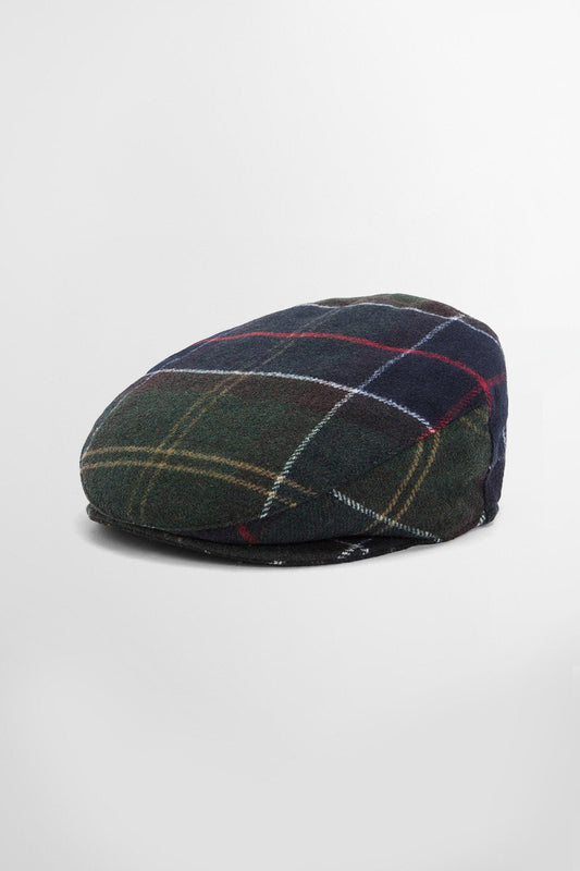 Heidi Karierte Flat Cap