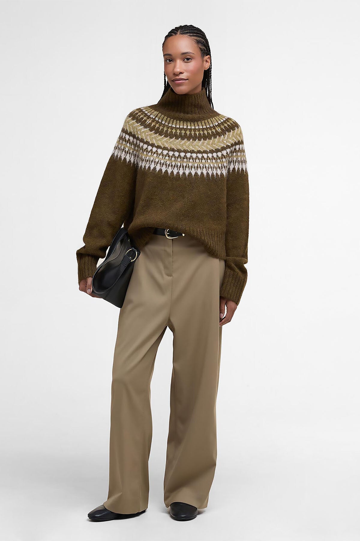 Lorrie Fair-Isle-Rollkragenpullover