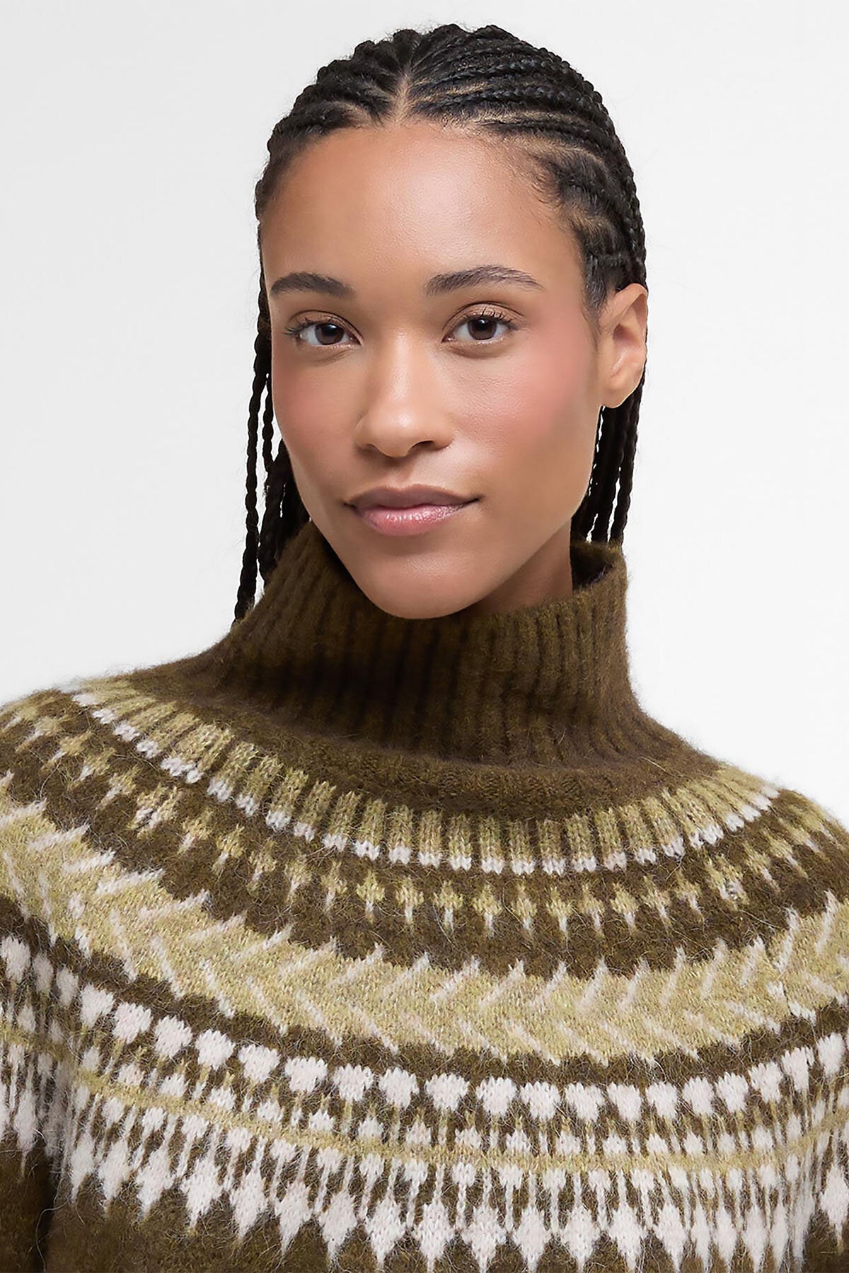 Lorrie Fair-Isle-Rollkragenpullover