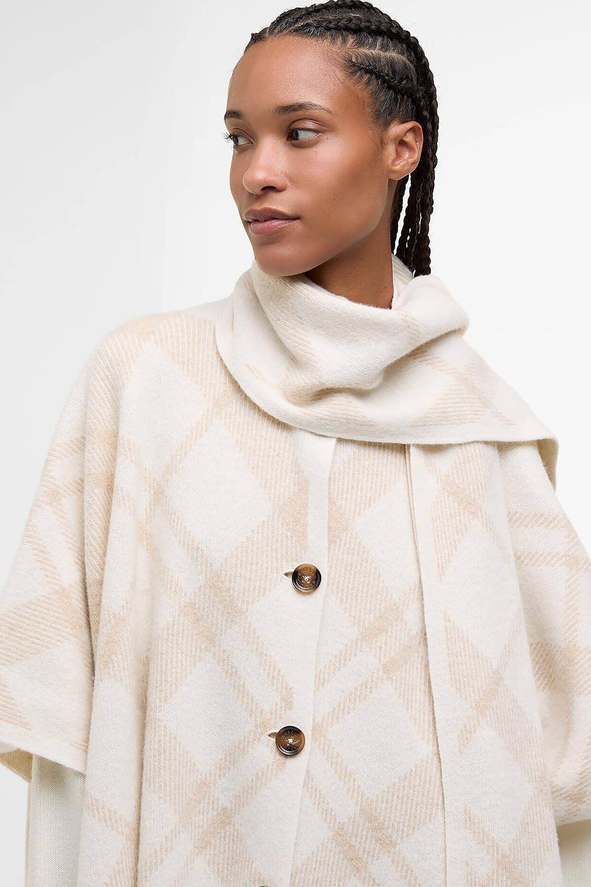 Vienna Knitted Cape