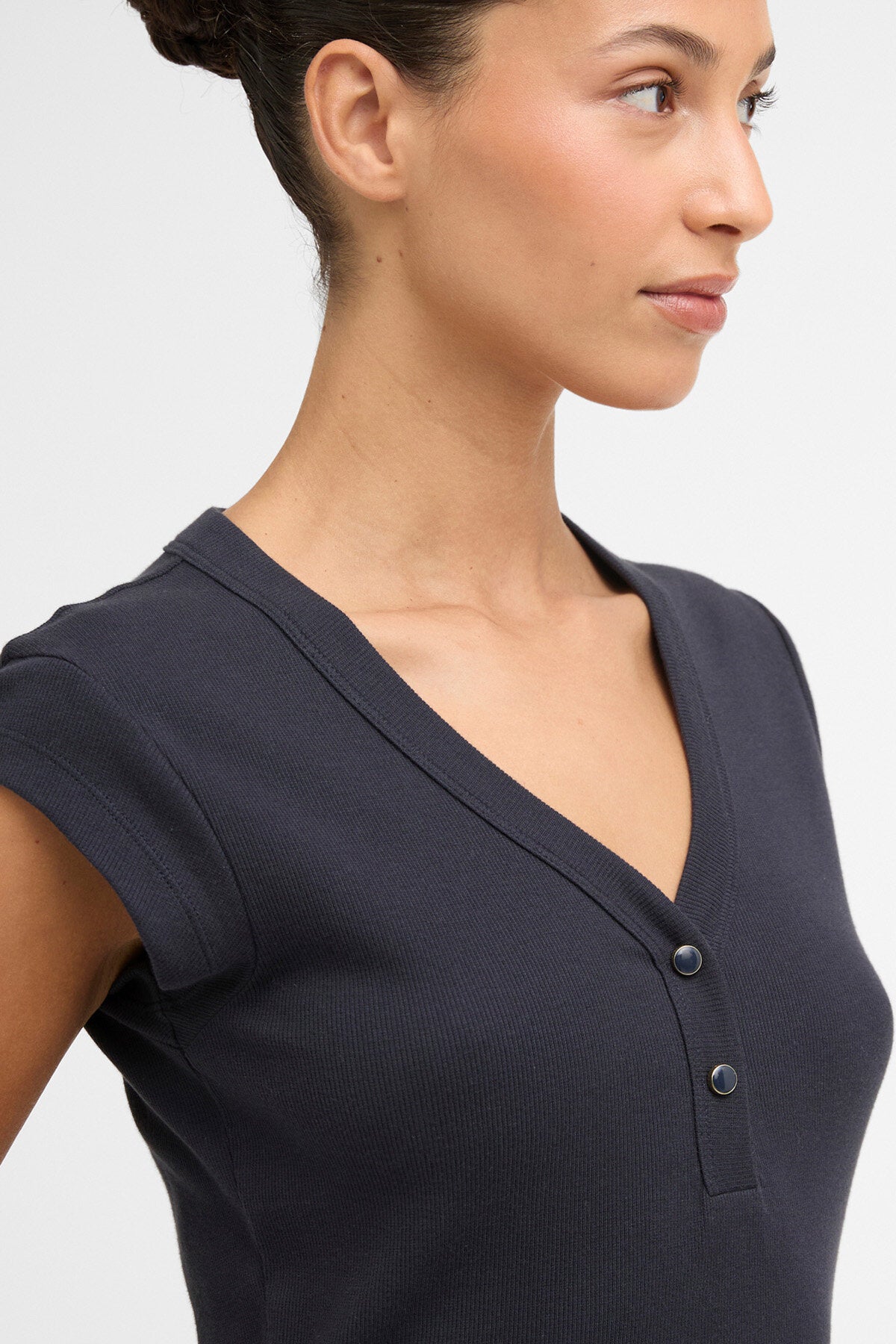 Geripptes T-Shirt Verona