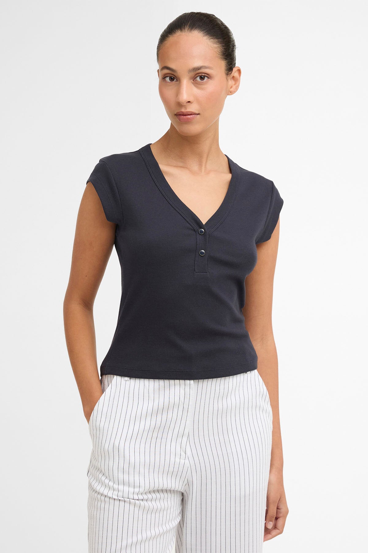 Geripptes T-Shirt Verona