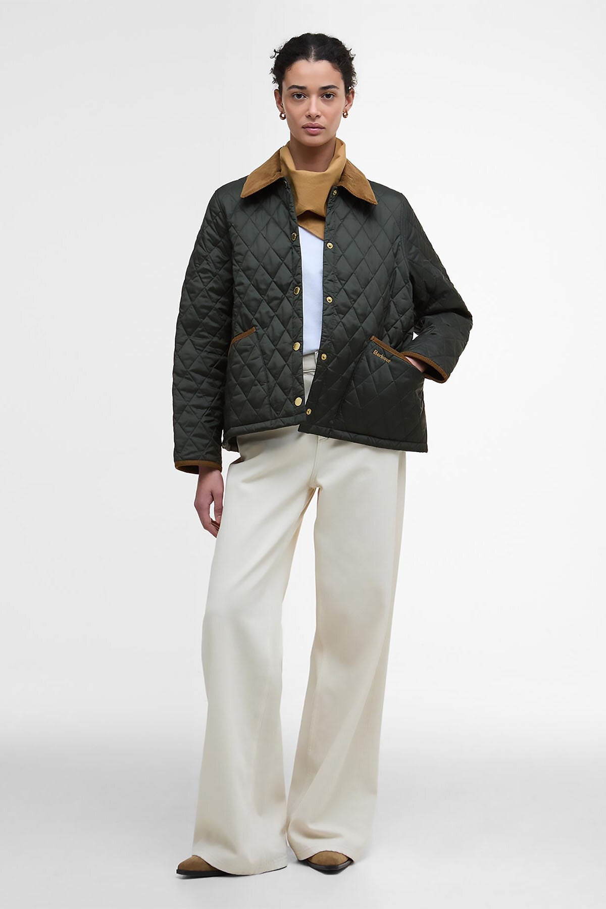 Ikonen Cropped Steppjacke Liddesdale