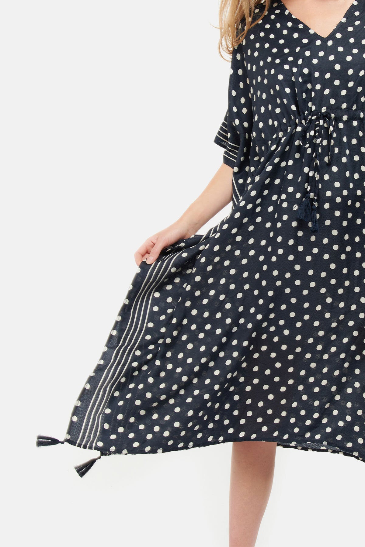 Polka Dot Beach Kaftan
