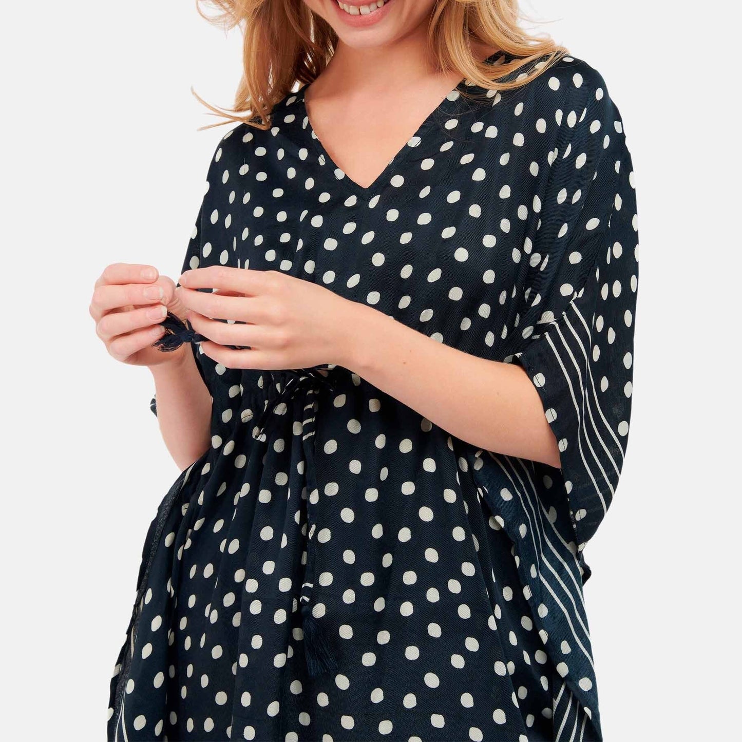 Polka Dot Beach Kaftan