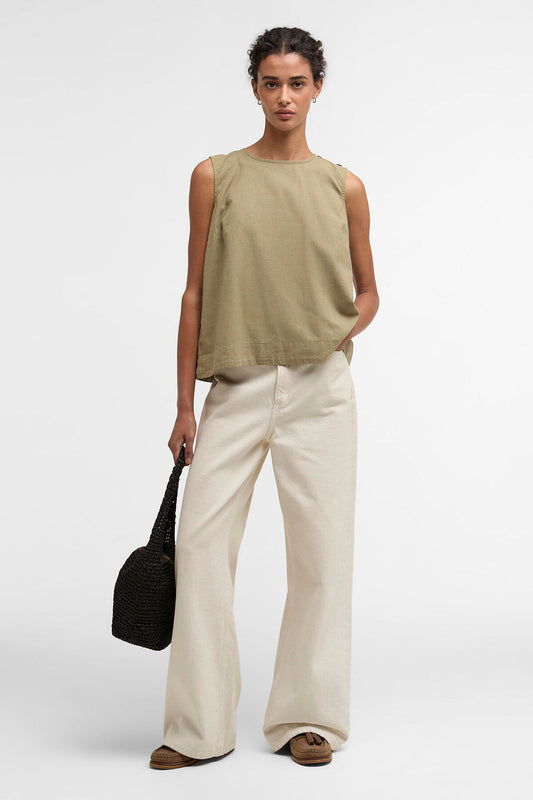 Josie Ärmellose Bluse