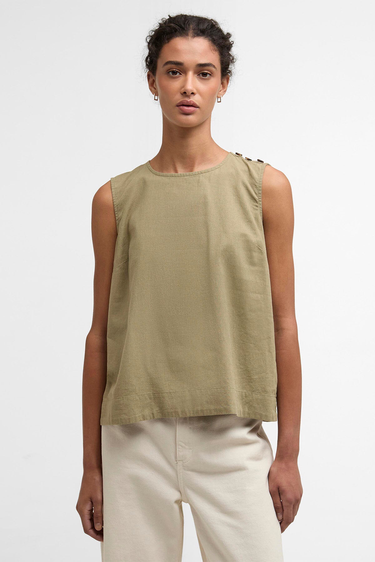 Josie Ärmellose Bluse