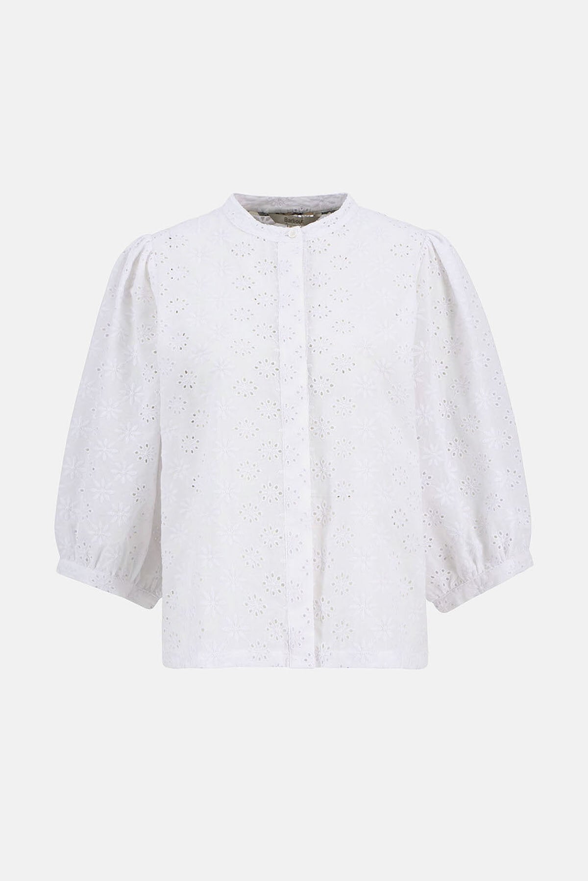 Layla Hemdbluse mit Broderie Anglaise