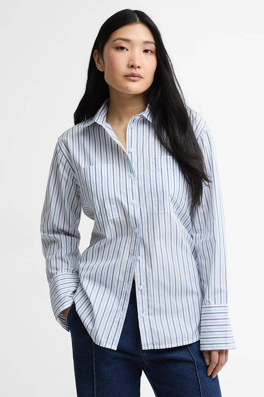 Fawley Striped Relaxed Long-Sleeved Shirt