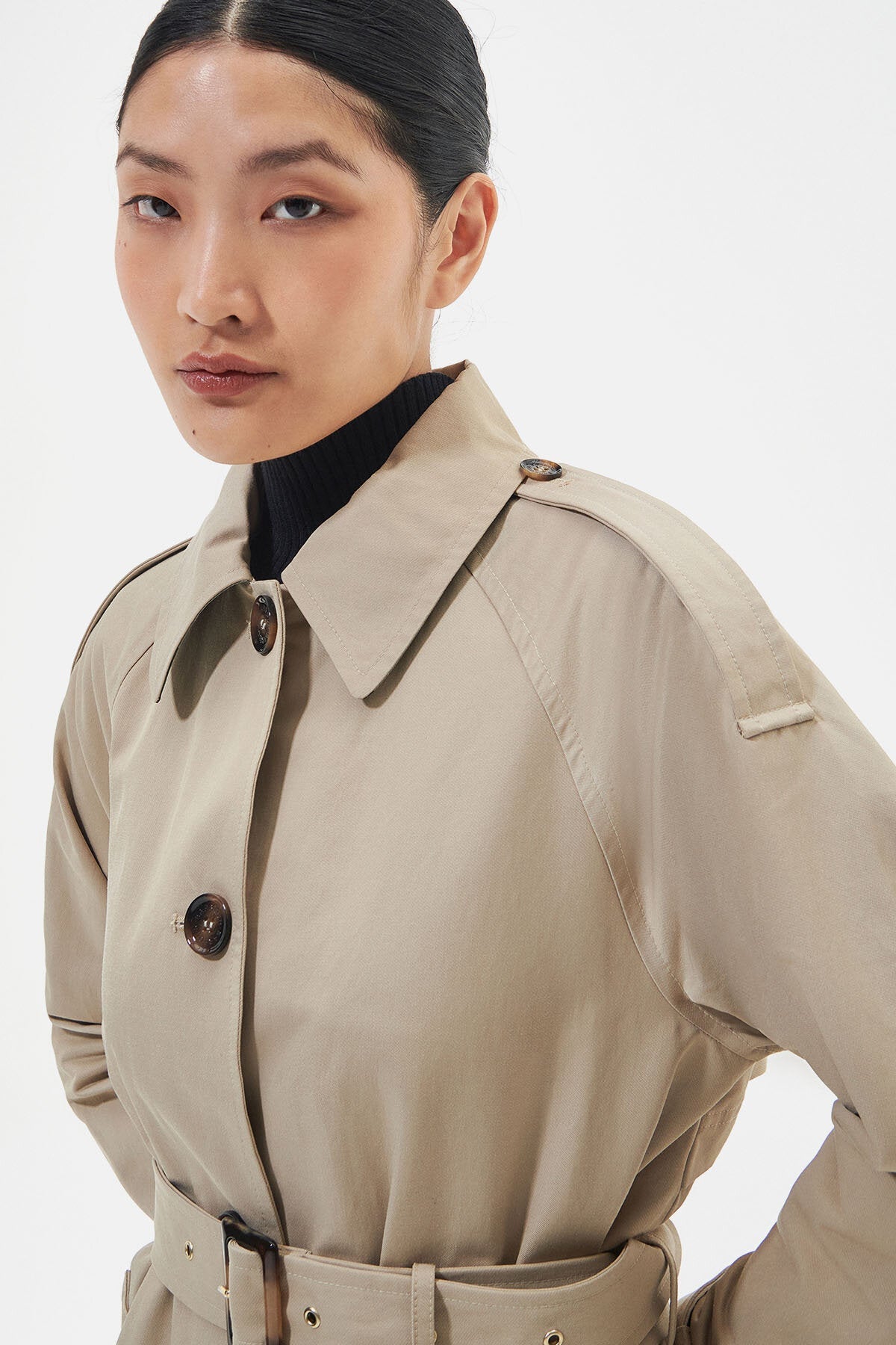 Marie Showerproof Trench Coat