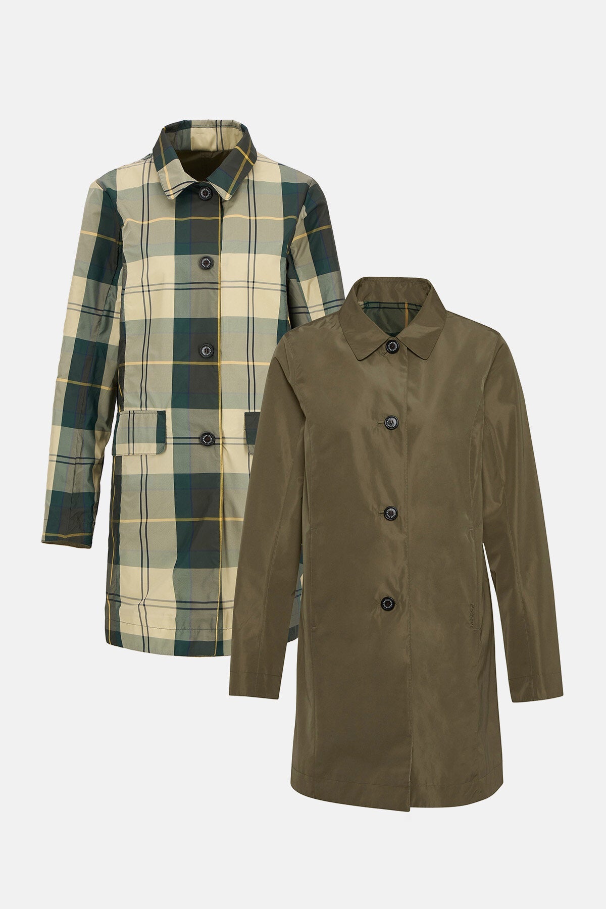 Babbity Wende-Regenjacke