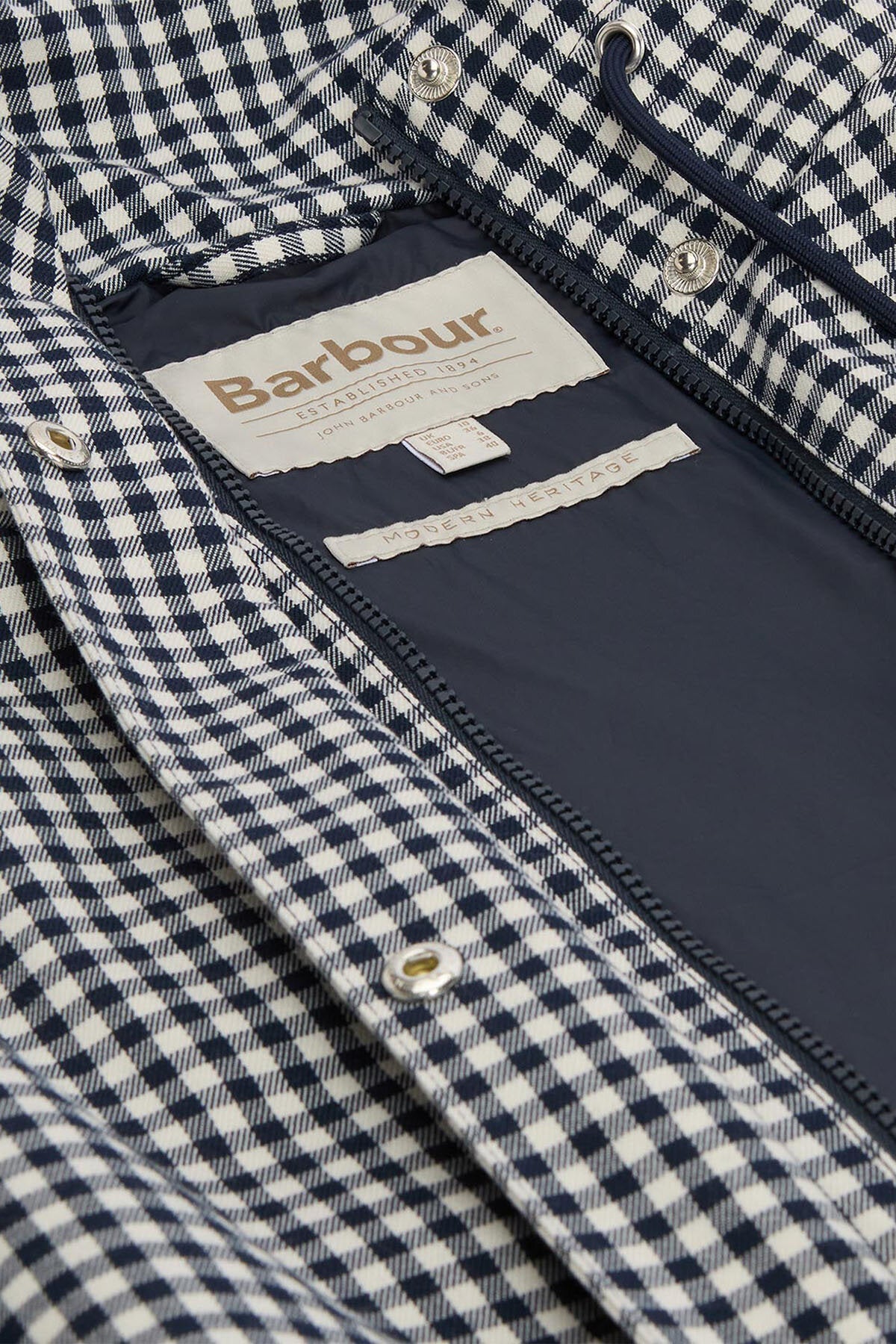 Bronwyn Gingham Duschfeste Jacke