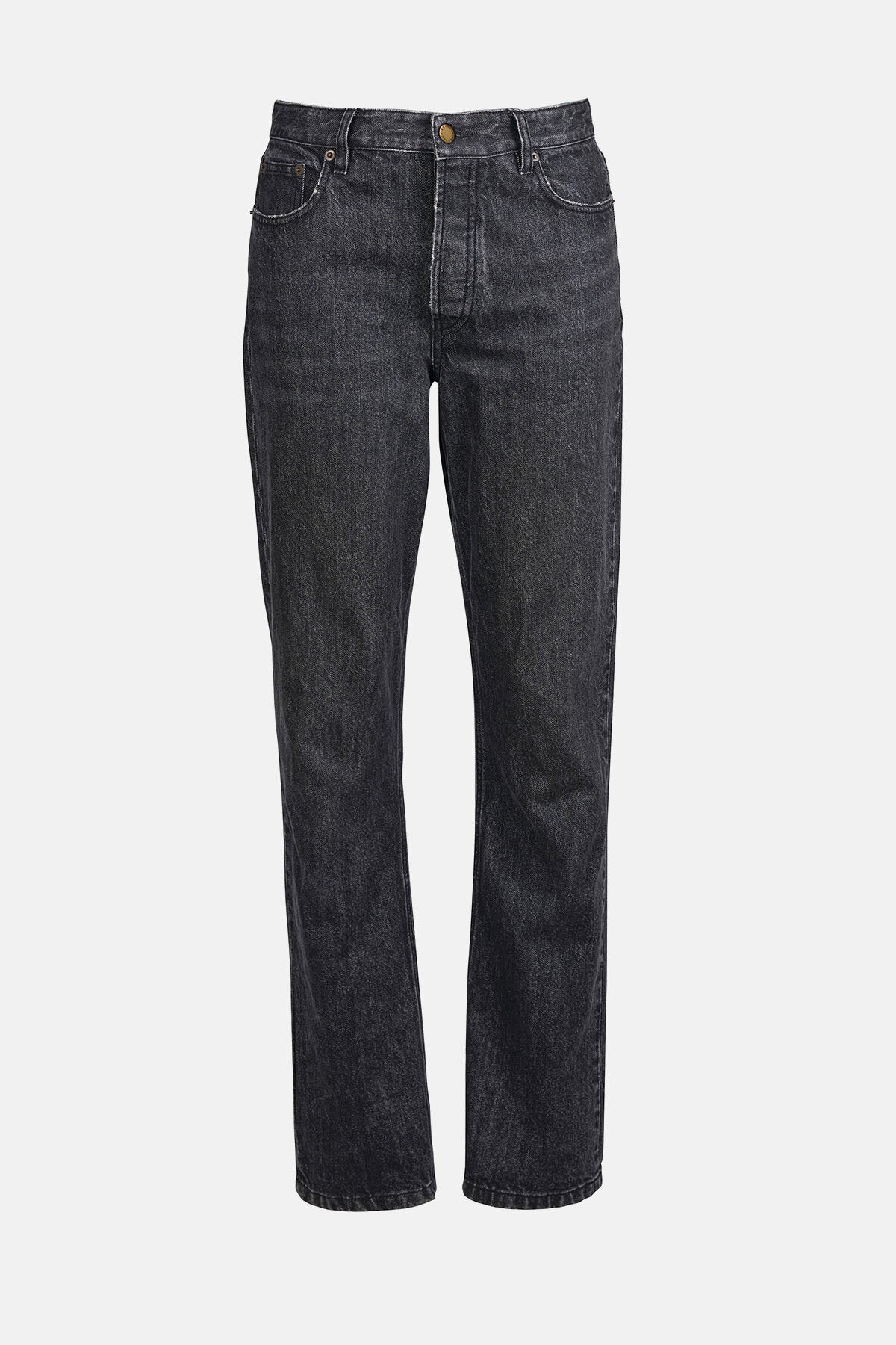 Burne Mid Rise Straight Jeans