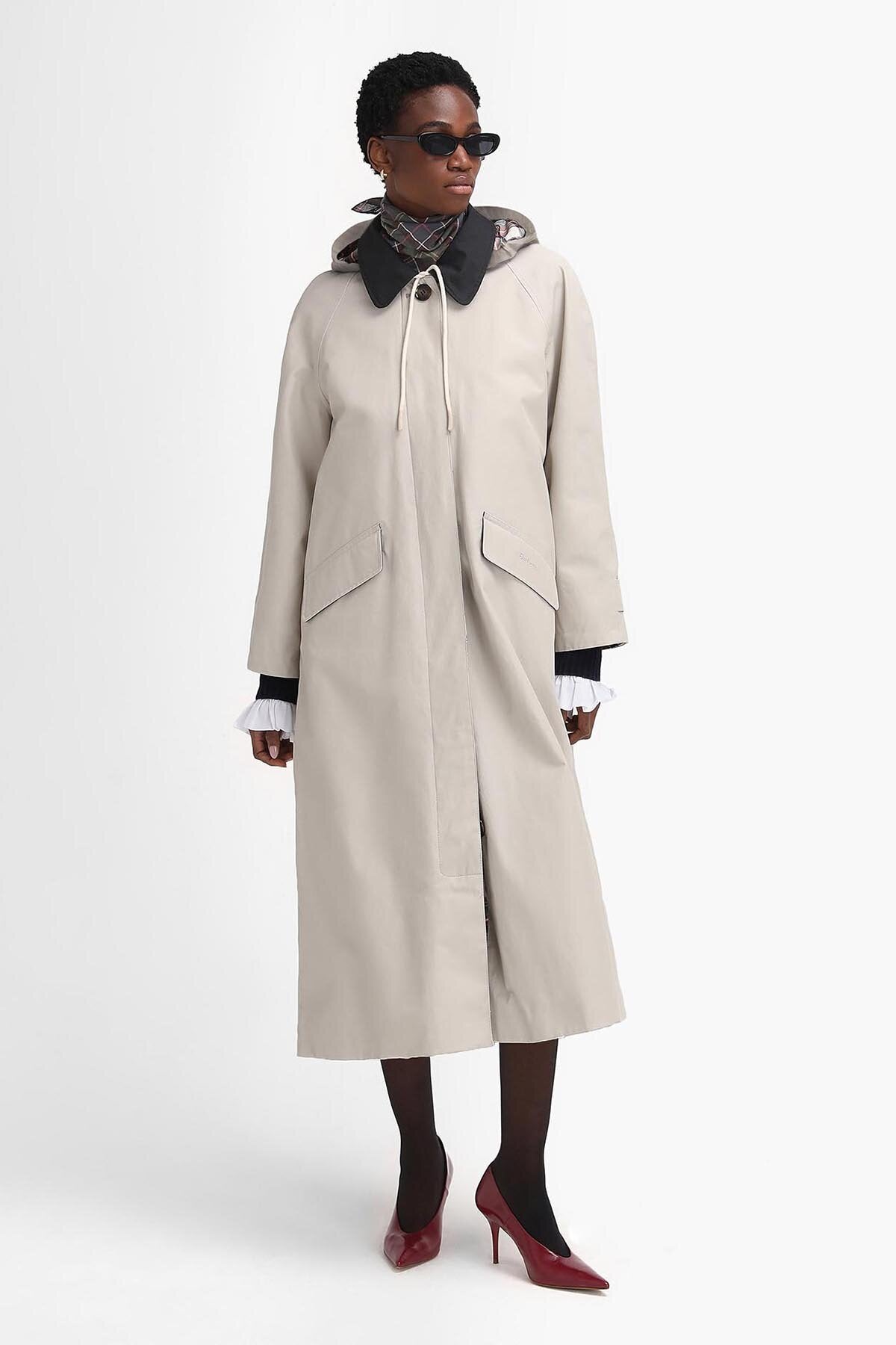 The Edit by Alexa Natalie Waterproof Trench Coat