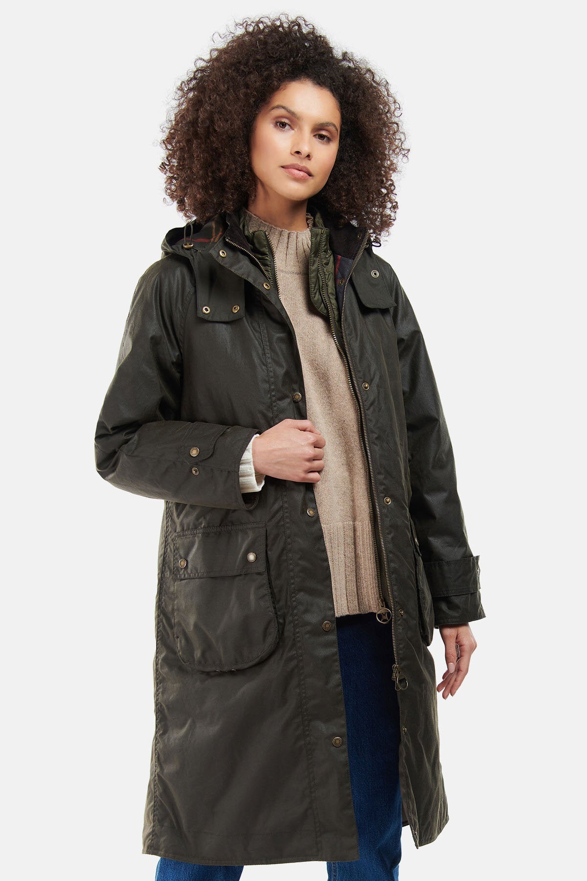 Lange Cannich Wachsjacke