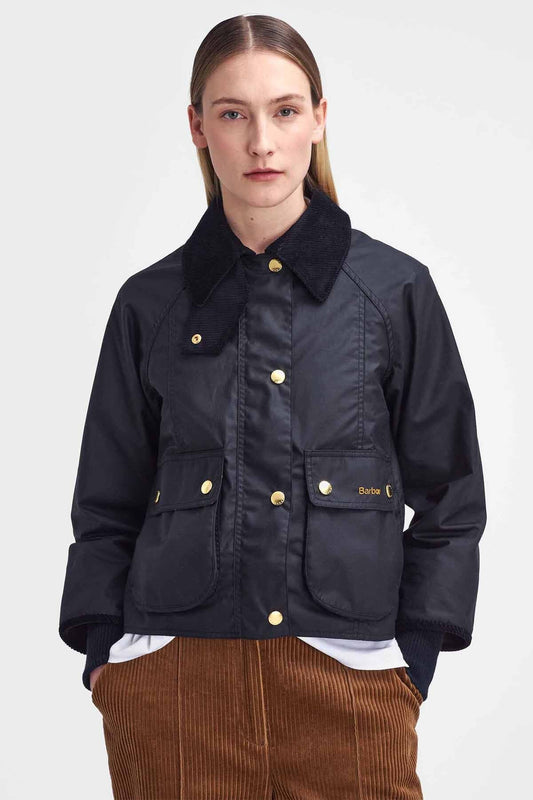 Kurze Beadnell Wachsjacke